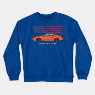 3800 V6 - orange Crewneck Sweatshirt